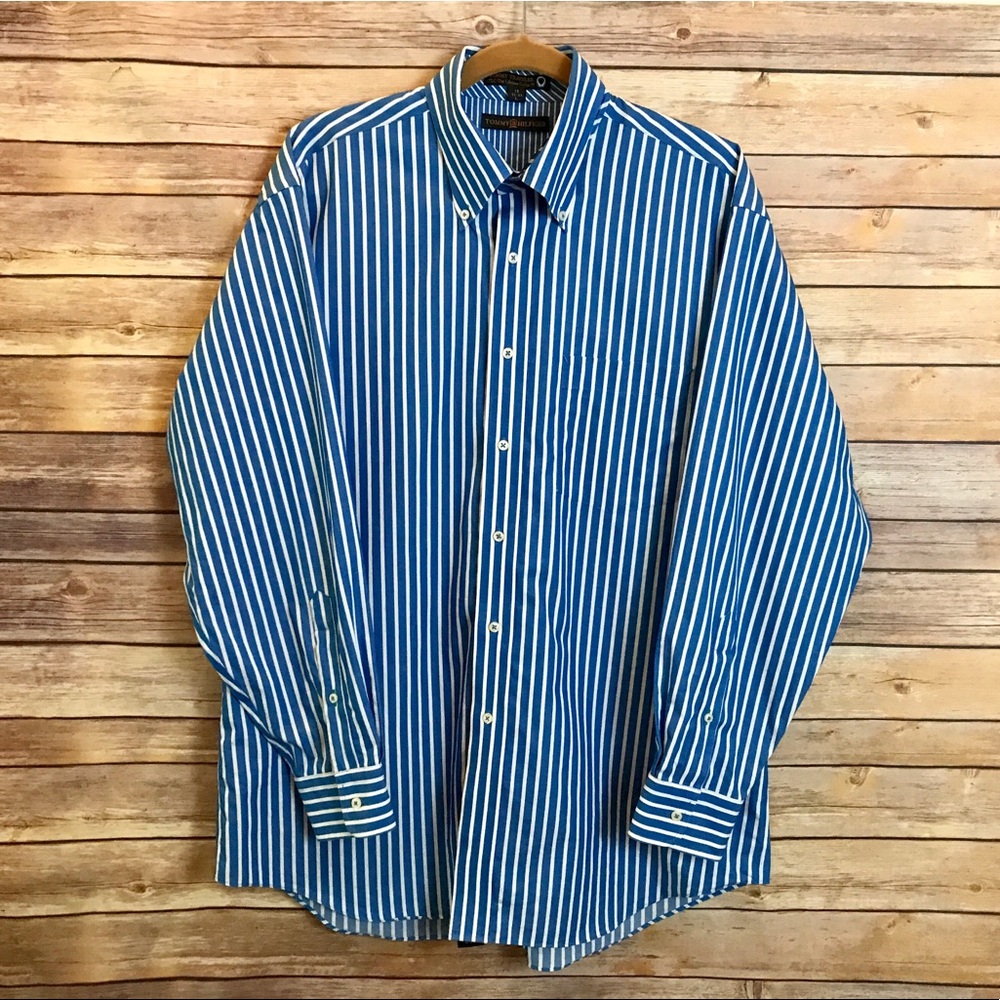 Tommy Hilfiger Striped Button Down Shirt